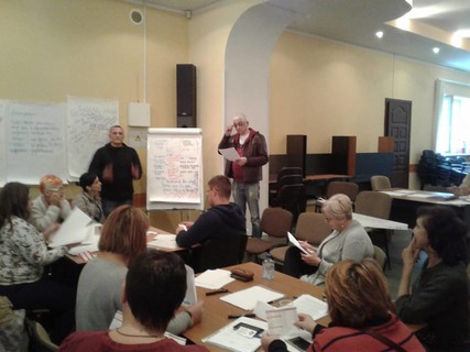 23.09.2018 Светлогорск. О горячей линии на правозащитном семинаре