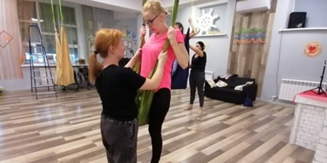 19.09.2022 Самара. Занятия в гамаках