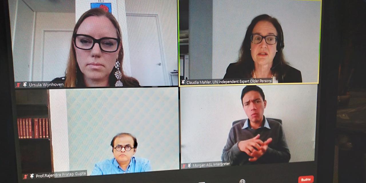 Пожилые люди в центре внимание на онлайн-конференции ООН «Цифровое равенство для всех возрастов»